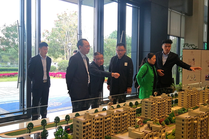 林昌斌調(diào)研衢州華都&middot;天元府項目