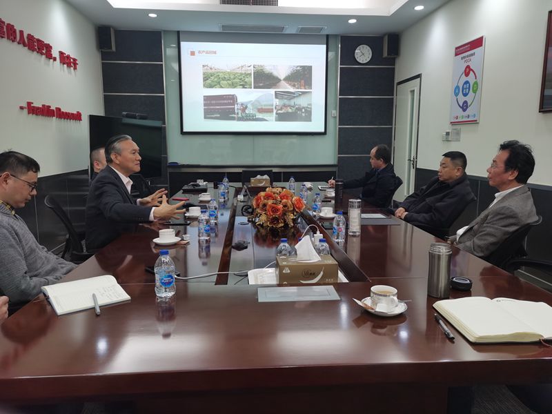 浙江省供應鏈協(xié)會榮譽會長許建華考察農(nóng)合供應鏈項目