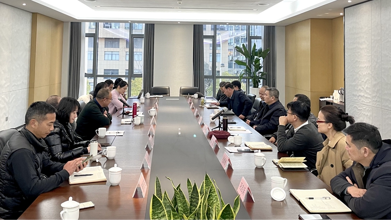 省農業(yè)農村廳黨組成員、副廳長唐冬壽到浙江農合調研