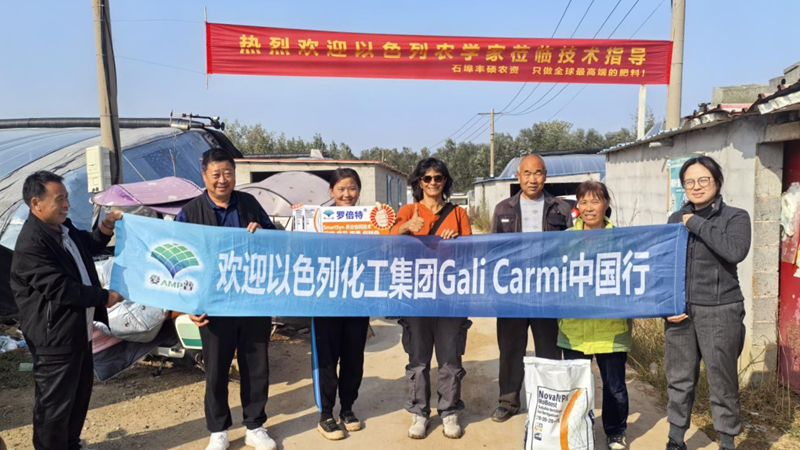 愛普科技攜以色列專家赴東?？h開展西紅柿種植技術(shù)指導(dǎo)